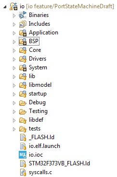 Folder structure