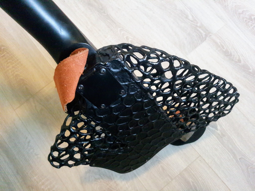 3d printedguitar back view
