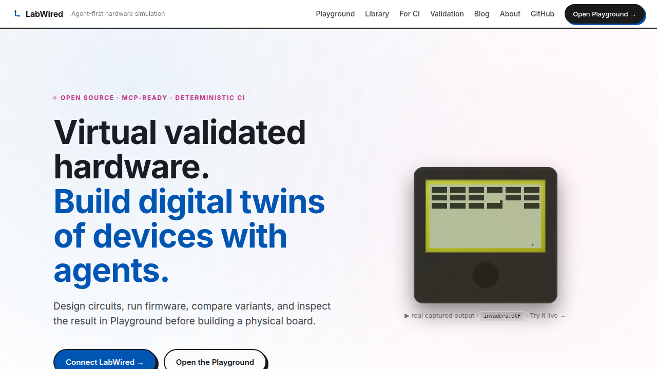 LabWired screenshot
